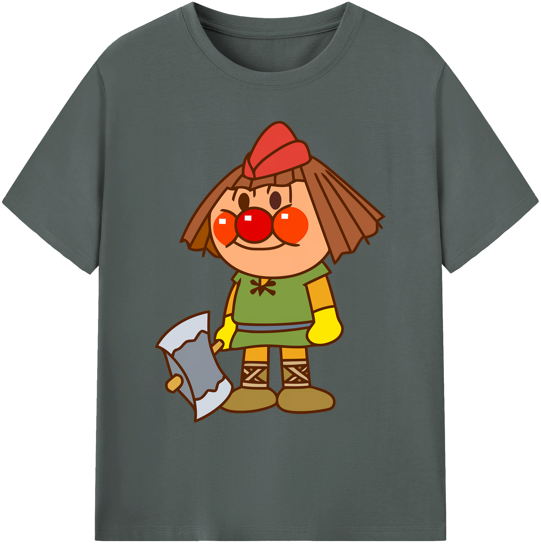 （画像用） アンパンマン Anpanman 綿100％ メンズ半袖Tシャツ｜肌触りやわらか＆通気性